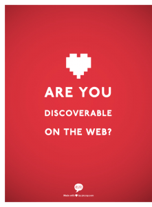 Are you discoverable on the web?