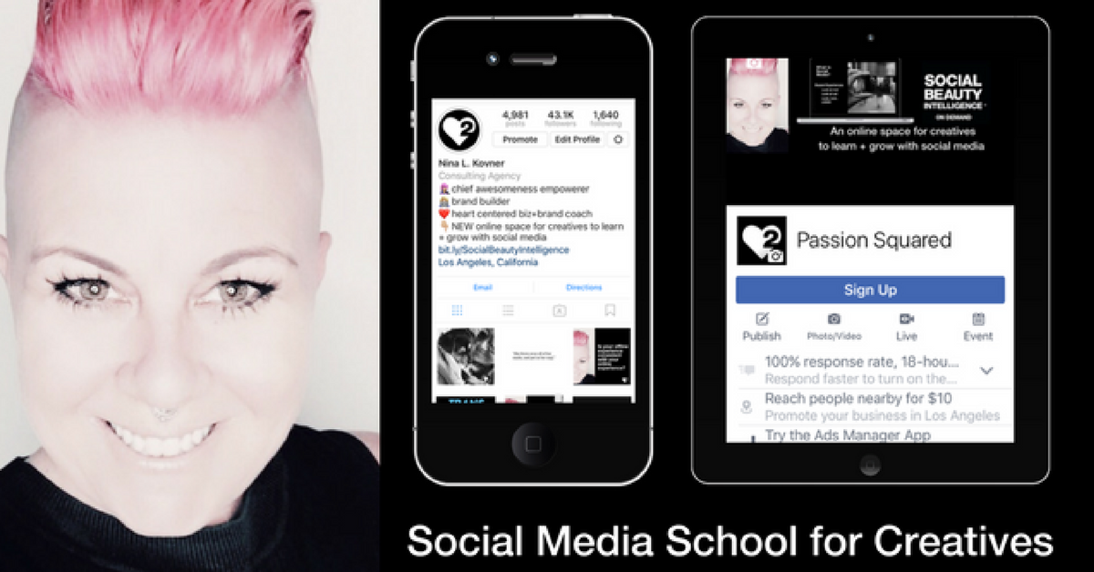 social media school for creatives