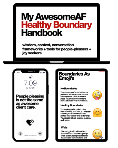 Passion Squared My AwesomeAF Healthy Boundary Handbook sc1