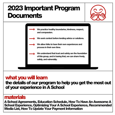 Important Programs A School Important Program Documents 2023 - Passion Squared